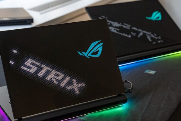 The ROG Strix Scar 16 and 18 Laptops Feature Upgradable LED Lids with Enhanced Customizable RGB Lighting Options