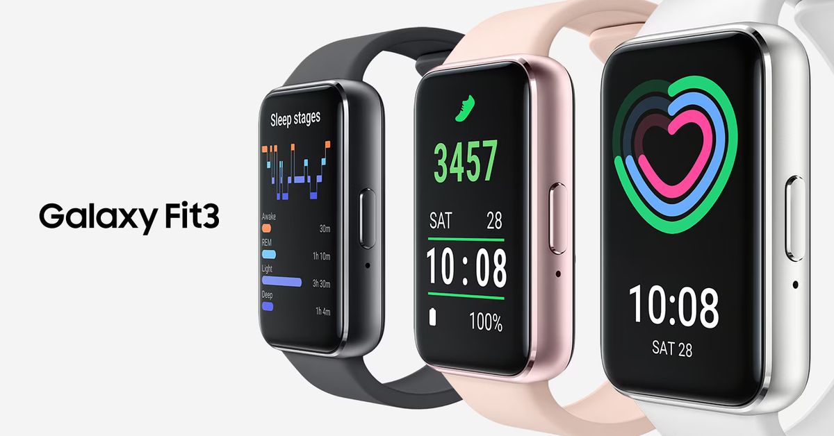 Samsung’s new Galaxy Fit 3 fitness tracker coming soon to the US.